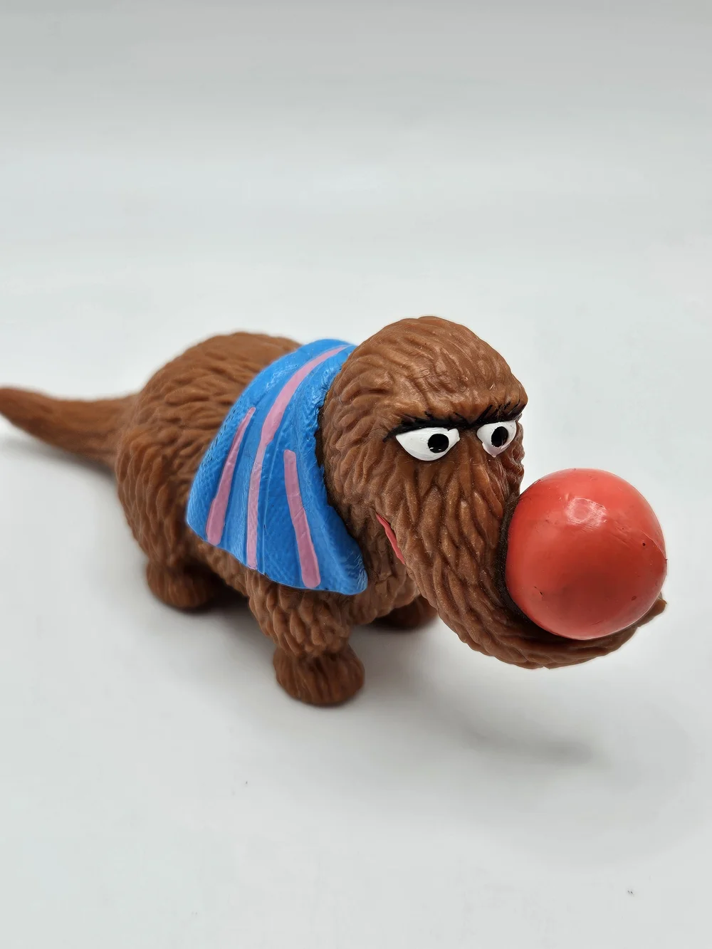 VINTAGE Applause Sesame Street Big Bird Snuffleupagus PVC Figure Set
